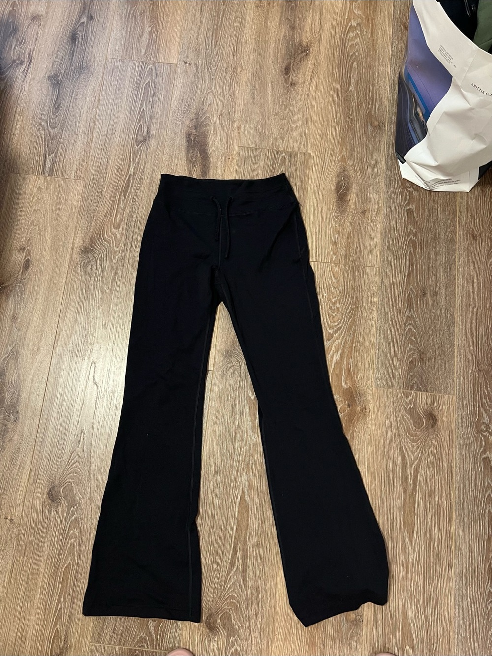 lululemon groove hi rise flared pant (warm version)